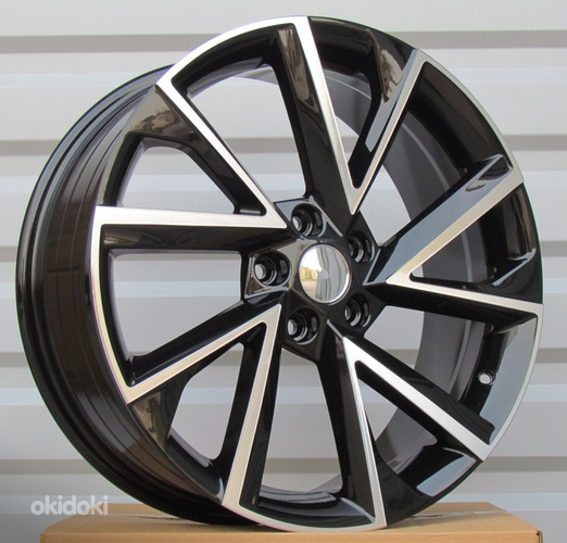 R18x7  5X100  ET  39  57.1  FE181  Black Polished (MB)  For SKODA  (P)