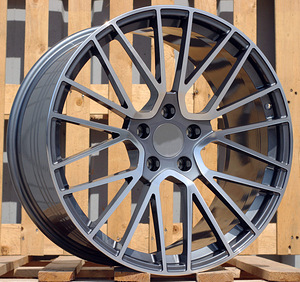 R21x11  5X130  ET  58  71.6  FE179  Grey Polished (MG)  For PORCH  (P)  (Rear+Front) (1 foto / 1)