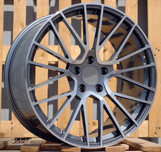 R21x11  5X130  ET  58  71.6  FE179  Grey Polished (MG)  For PORCH  (P)  (Rear+Front)