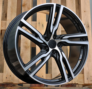 R22x9.5  5X108  ET  40  63.4  FE161  (BY1793)  Black Polished (MB)  For VOLVO  (Z1) (1 foto / 1)