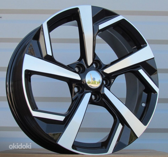R18x7  5X114.3  ET  40  66.1  FE174  Black Polished (MB)  For NISS  (K7+Z5)