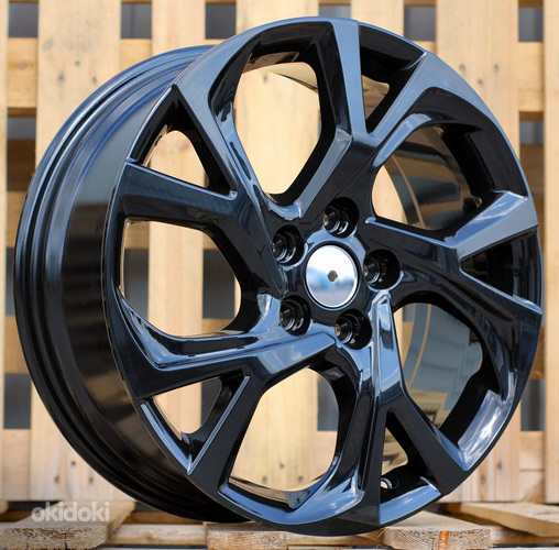 R17x7  5X114.3  ET  45  60.1  FE132  Black (BL)  For TOYOT  (P1)