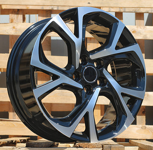 R17x7  5X114.3  ET  45  60.1  FE132  (FBX405)  Black Polished (MB)  For TOYOT  (K7+A+Z3+M)  (HYBRID FORGED) (1 foto / 1)