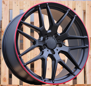 R21x10  5X130  ET  35  84.1  FE115  (HE762)  Black+Red Line (BR)  For MER  (P1)  ((AKC 160 Eur)) (1 foto / 1)
