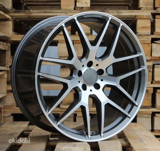 R21x10  5X112  ET  46  66.6  FE115  (HE762)  Grey Polished (MG)  For MER  (P1)