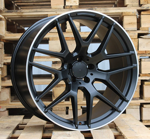 R21x10  5X112  ET  52  66.5  FE115  (HE762)  Black Half Matt+Polished Lip (BLHMPL)  For MER  (P1)  (Rear+Front) (1 foto / 1)