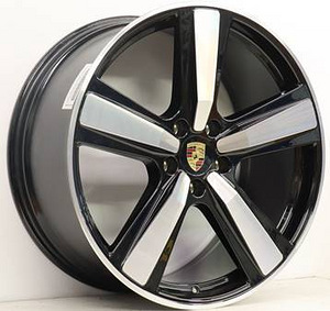 R22x10  5X130  ET  48  71.6  FC021  Black Polished (MB)  For PORCH (1 фото из 1)