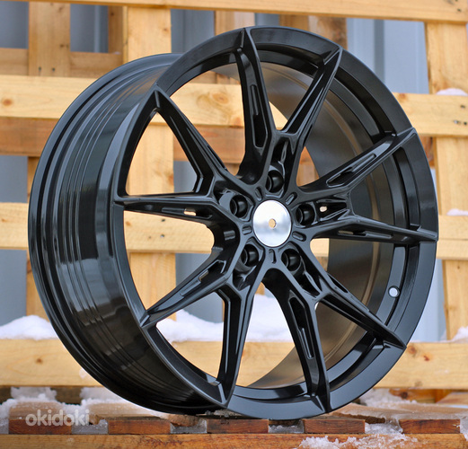 R18x8  5X112  ET  40  66.5  FBX425  Black (BL)  For RACIN  (Z7)  (HYBRID FORGED)