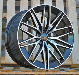 R22x10  5X112  ET  56  66.6  FBX387  Black Polished (MB)  For MER  (K3)  (HYBRID FORGED Rear+Front) (1 foto / 1)