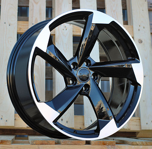 R20x8.5  5X112  ET  40  66.5  FBX390  Black Polished (MB)  For AUD  (K3)  (HYBRID FORGED) (1 foto / 1)