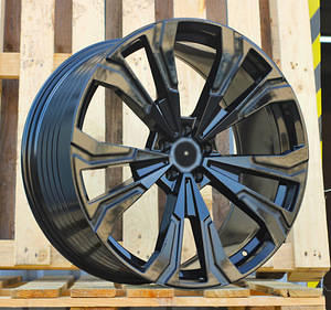 R22x10.5  5X112  ET  43  66.6  FBX307  Black (BL)  For BMW  (M)  (HYBRID FORGED New X7 Rear+Front) (1 foto / 1)