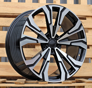 R22x9.5  5X112  ET  32  66.6  FBX307  Black Polished (MB)  For BMW  (Z5)  (HYBRID FORGED New X7 Rear+Front) (1 foto / 1)