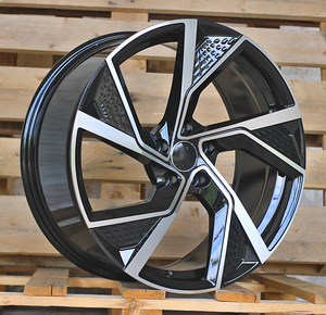 R19x8.5  5X112  ET  35  66.5  FBX264  Black Polished (MB)  For AUD  (P2)  (HYBRID FORGED) (1 foto / 1)