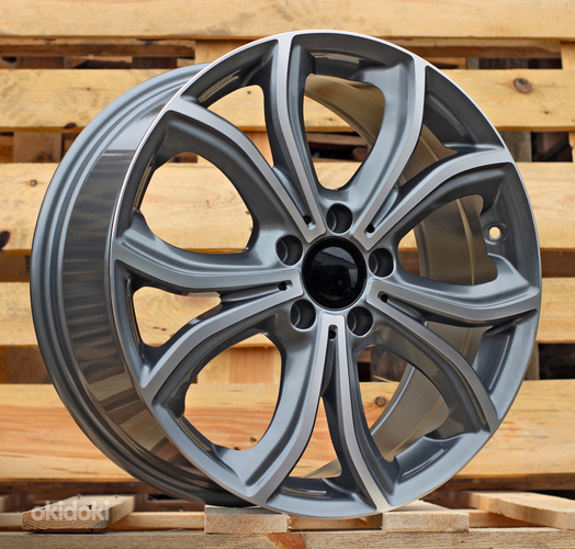 R18x8  5X112  ET  43  66.6  FBX271  Grey Polished (MG)  For MER  (Z5)  (HYBRID FORGED)