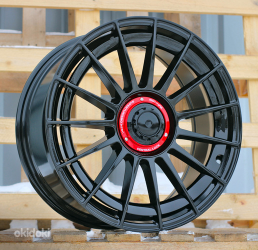 R17x7.5  10X100/112  ET  40  66.5  FBX298  Black (BL)  For RACIN  (M)  (HYBRID FORGED Style OZ)