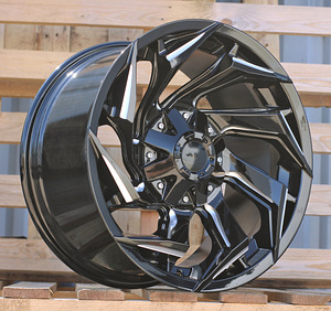 R17x9  6X139.7  ET  0  110.1  FBX203  Gloss Black (GB)  For 4X4  (K3)  (HYBRID FORGED Milling) (1 foto / 1)