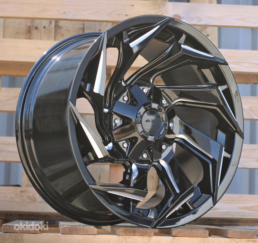 R17x9  6X139.7  ET  0  110.1  FBX203  Gloss Black (GB)  For 4X4  (K3)  (HYBRID FORGED Milling)