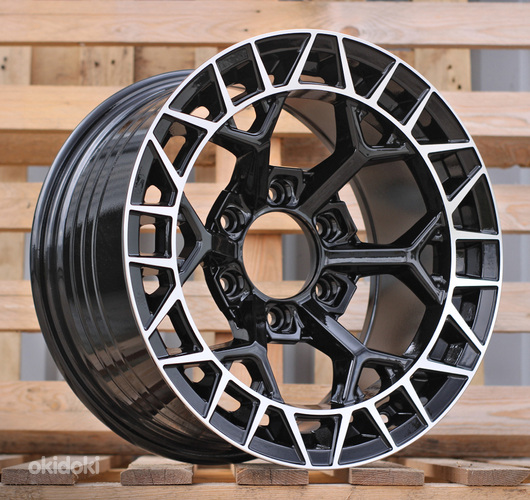 R17x9  6X139.7  ET  0  110.1  FBX229  Black Polished (MB)  For 4X4  (M)  (HYBRID FORGED)