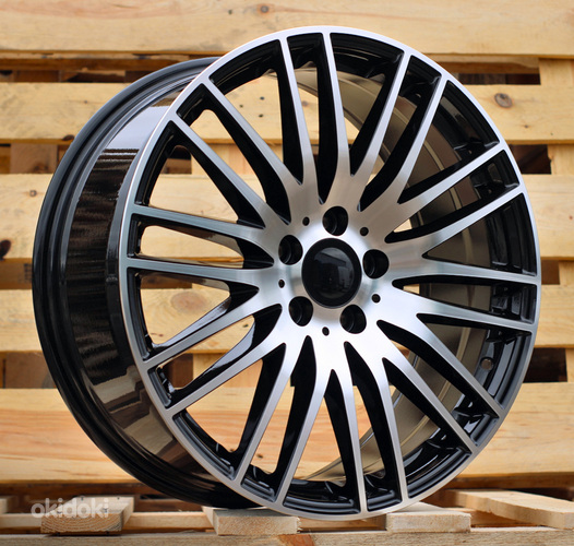 R19x8  5X112  ET  32.5  66.5  FBX244  Black Polished (MB)  For MER  (Z5)  (HYBRID FORGED)