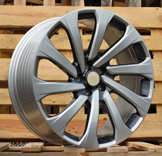 R22x9.5  5X120  ET  45  72.6  FBX191  Gun Metal (GM)  For LAND  (Z5)  (HYBRID FORGED)