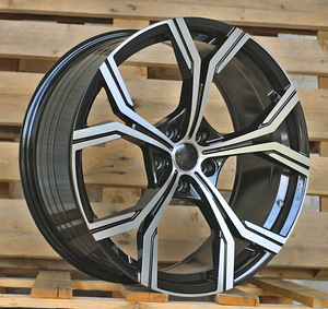 R20x9  5X112  ET  35  66.5  FBX201  Black Polished (MB)  For AUD  (K7+K3)  (HYBRID FORGED) (1 foto / 1)