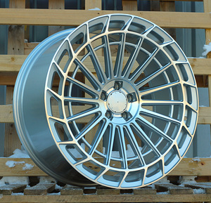 R22x9  5X112  ET  32  66.6  FBX162  (FB780)  Machined Silver (MS)  For MER  (Z6)  (Rear+Front) (1 foto / 1)