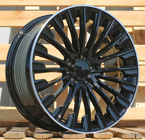 R19x8.5  5X112  ET  35.5  66.6  FBX132  Black+Polished Lip (BLPL)  For MER  (Z5+M)  (HYBRID FORGED) (1 foto / 1)