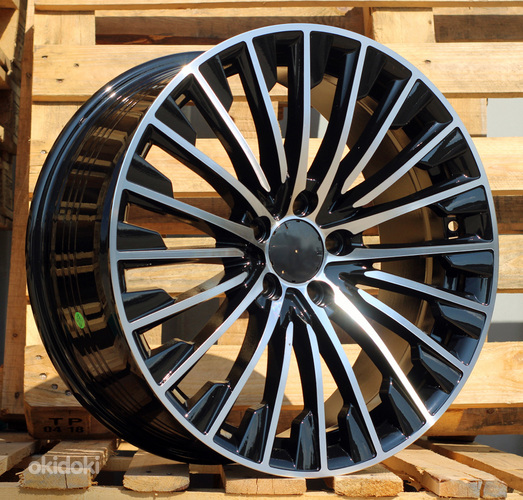 R20x9.5  5X112  ET  45  66.5  FBX132  Black Polished (MB)  For MER  (Z7)  (HYBRID FORGED Front+Rear)