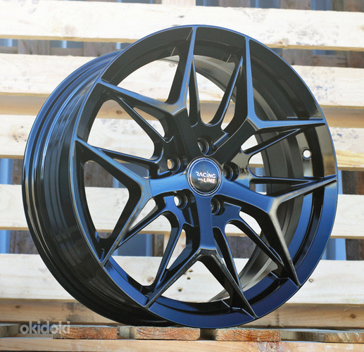 R17x7  5X114.3  ET  40  67.1  FBX114  Black (BL)  For RACIN  (M)  ((AKC 85 Eur)HYBRID FORGED)