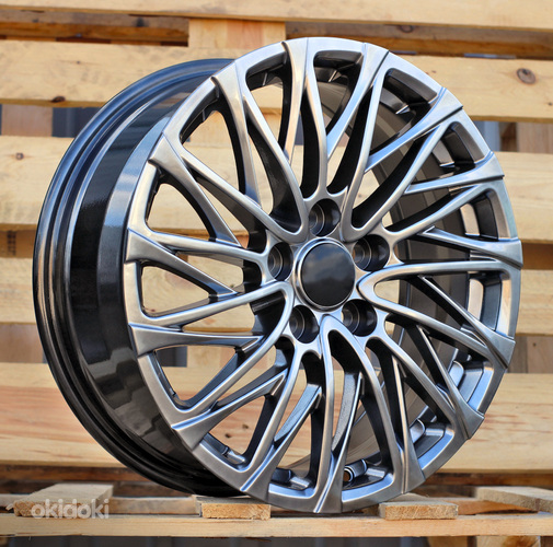 R17x7  5X114.3  ET  43  60.1  FBX048  Black (BL)  For TOYOT  (Z5)  (HYBRID FORGED)