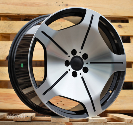 R18x8  5X112  ET  35  66.6  FBX035  Black Polished (MB)  For MER  (P2)  (HYBRID FORGED)