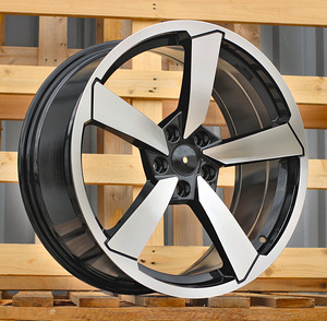 R19x8.5  5X112  ET  32  66.5  F9781  Black Polished (MB)  For AUD  (Z3)  (HYBRID FORGED) (1 foto / 1)