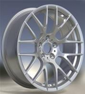 R19x9  5X120  ET  30  72.6  F956A  Silver Shining (SS)  For BMW  (Z7)  (HYBRID FORGED Rear+Front) (1 foto / 1)