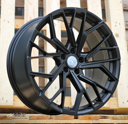 R20x9  5X112  ET  35  66.5  F760  Black Half Matt (BLHM)  For AUD  (M)  (HYBRID FORGED)