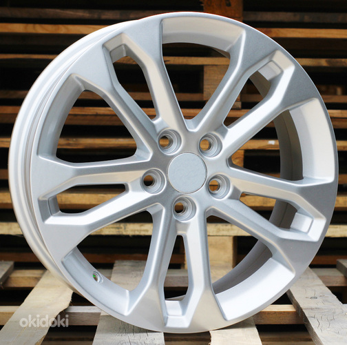 R16x6.5  5X100  ET  50  56.1  F5750  Silver (SI)  For SUBAR  (K7)  ((AKC 50 Eur))