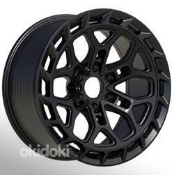 R18x9  6X139.7  ET  20  106.1  F3121  Black Half Matt (BLHM)  For 4X4