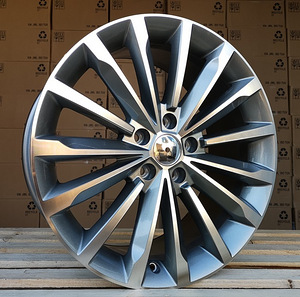 R18x8  5X112  ET  44  57.1  F1526  Grey Polished (MG)  For SKODA (1 foto / 1)