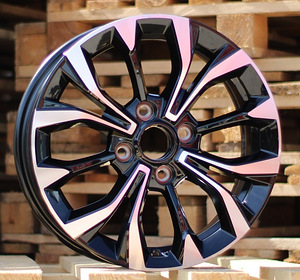 R16x6  4X114.3  ET  40  56.6  F1527  Black Polished (MB)  For CHEVR  (K7)  ((AKC 45 Eur)) (1 foto / 1)