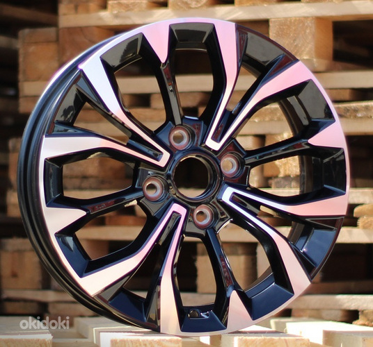 R16x6  4X114.3  ET  40  56.6  F1527  Black Polished (MB)  For CHEVR  (K7)  ((AKC 45 Eur))