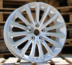 R18x8  5X112  ET  48  57.1  F1363  Machined Silver (MS)  For VW  (K7)  ((AKC 70 Eur)) (1 foto / 1)