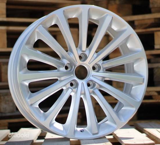 R18x8  5X112  ET  48  57.1  F1363  Machined Silver (MS)  For VW  (K7)  ((AKC 70 Eur))