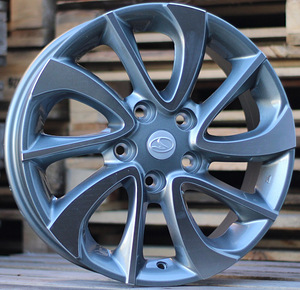 R16x6  5X114.3  ET  41  67.1  F0233  Grey Polished (MG)  For KIA  (K7)  ((AKC 55 Eur)) (1 foto / 1)