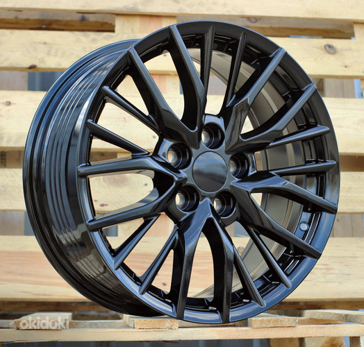 R17x7.5  5X114.3  ET  40  60.1  F0133  (FBX047)  Black (BL)  For LEX  (P2+Z7)  (HYBRID FORGED)
