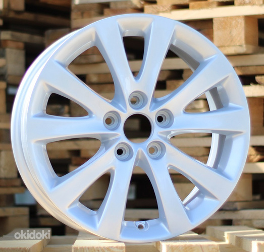 R16x7  5X108  ET  52  65.1  F0223  Silver (SI)  For CITRO  (K7)  ((AKC 50 Eur))
