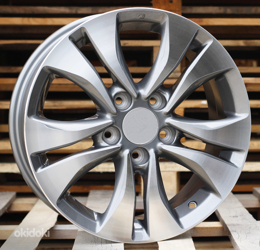 R16x6.5  5X114.3  ET  50  64.1  F0231  Grey Polished (MG)  For HOND  (K7)  ((AKC 60 Eur))