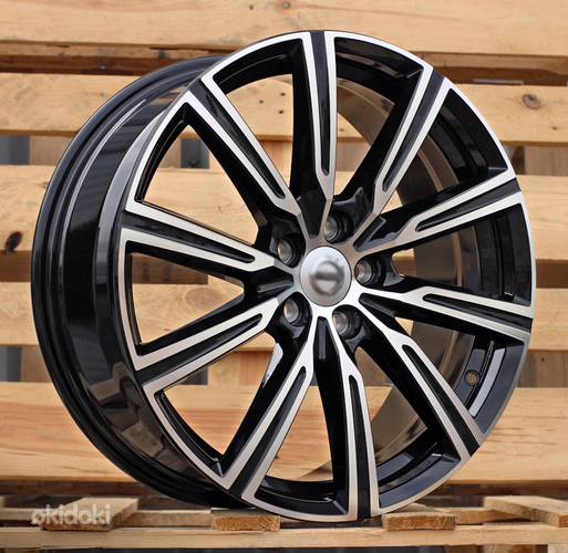 R19x7.5  5X108  ET  51  63.4  F0084  (TL0084NW)  Black Polished (MB)  For VOLVO  (P1)