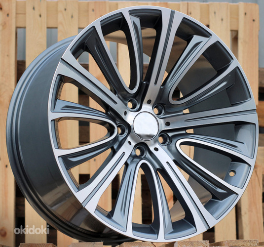 R20x10  5X120  ET  41  72.6  DW524  Grey Polished (MG)  For BMW  (P2)  ((AKC 100 Eur))