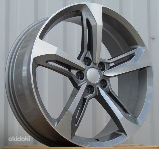 R20x7.5  5X112  ET  40  66.6  D5098  (A509835)  Grey Polished (MG)  For AUD  (K3)  ((AKC 80 Eur))