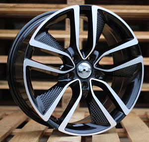 R18x8  5X114.3  ET  45  66.1  D5218  (8521807)  Black Polished (MB)  For RENAU  (K4) (1 foto / 1)
