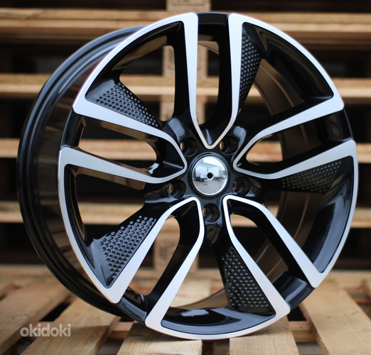 R18x8  5X114.3  ET  45  66.1  D5218  (8521807)  Black Polished (MB)  For RENAU  (K4)